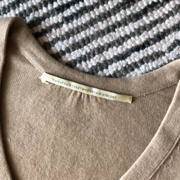 Twelfth Street by Cynthia Vincent cashmere and silk sweater dress - Picture 3 of 9